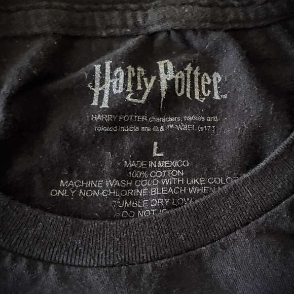 Harry Potter Death Eater Club Large Black T-Shirt - Picture 3 of 4